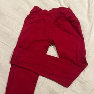 Red Leggings
